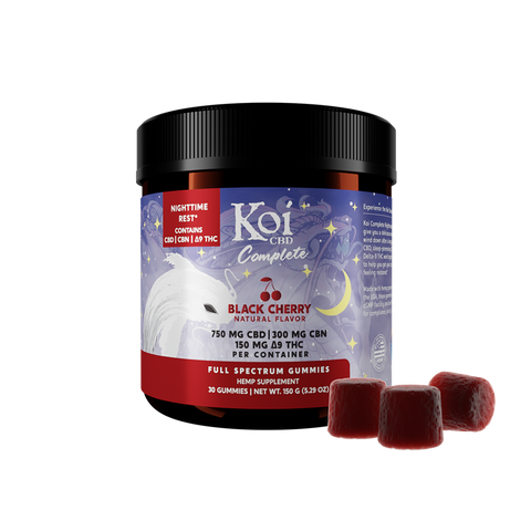 Koi Complete Nighttime Rest | THC + CBN + CBD Gummies